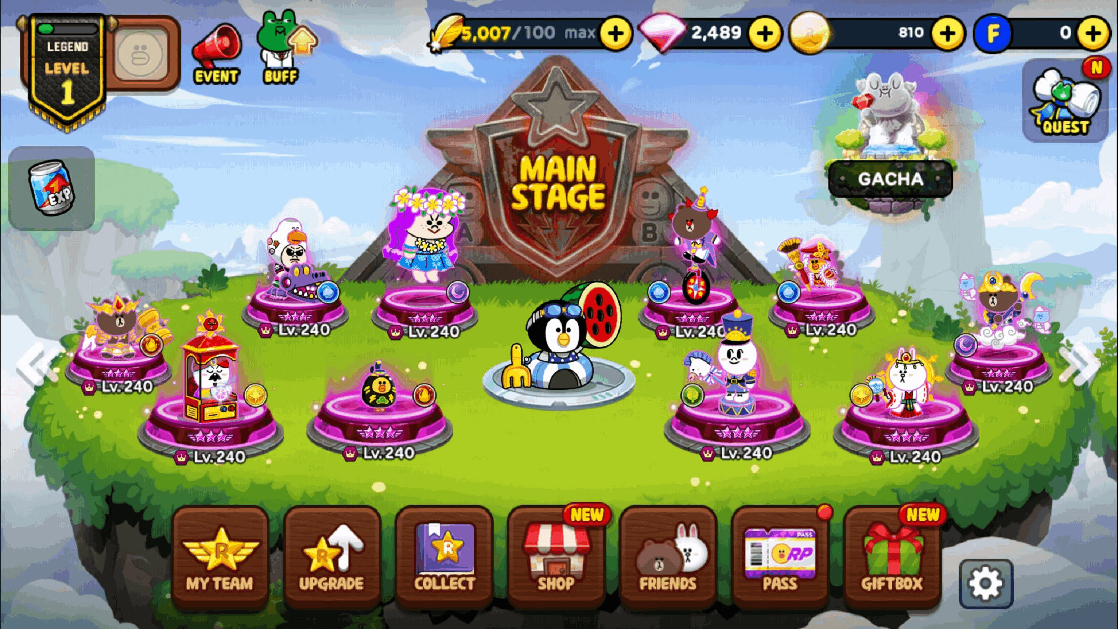 عӹʷٷ(LINE Rangers)ͼ2