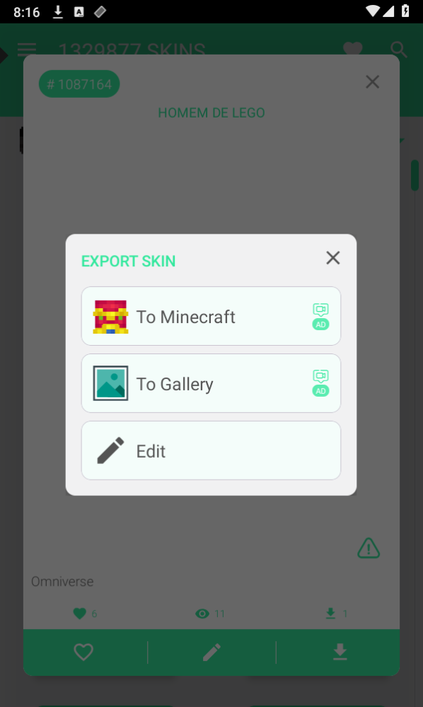 SKINS MASTER for MinecraftҵƤʦ