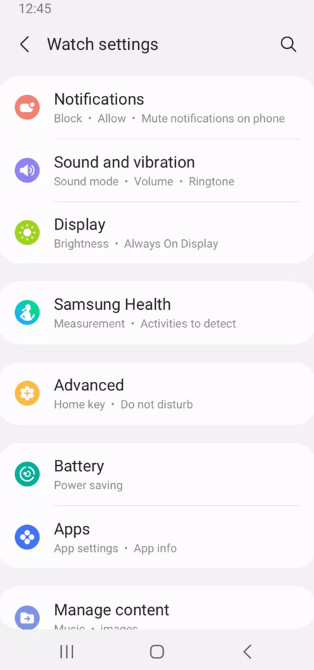 Galaxy Wearable全系列版软件截图2