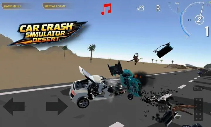 ɳĮ��ײģ����(��ײ��ʻ��Ϸ)��ͼ0