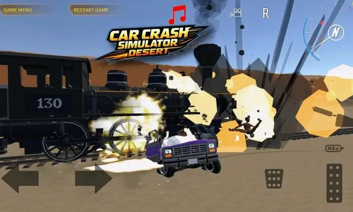 ɳĮ��ײģ����(��ײ��ʻ��Ϸ)��ͼ3