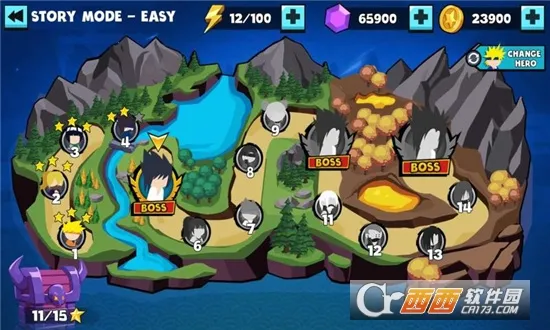 Stickman Shinobi(����ս����Ϸ)��ͼ1